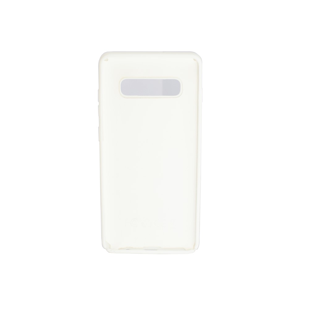 Protectores para celular  para Samsung  S10 Funda de silicona con felpa Blanco